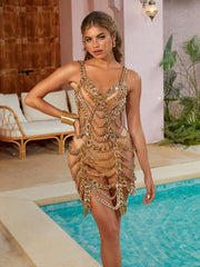 Jericho Hollow Chain Link Dress