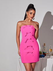 Lavonte Long Sleeve Bow Blazer Set