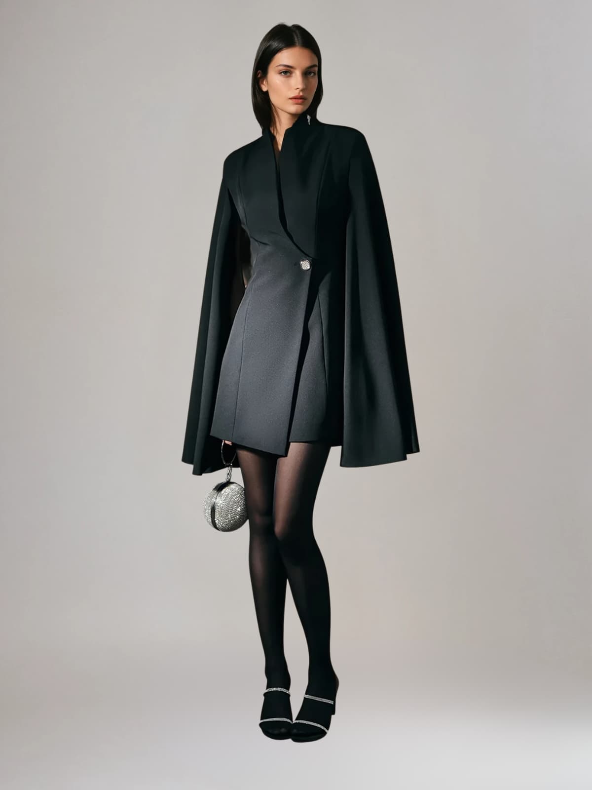 Lisinda Cape Sleeve Blazer