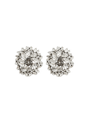 Lysander Circle Rhinestone Earrings