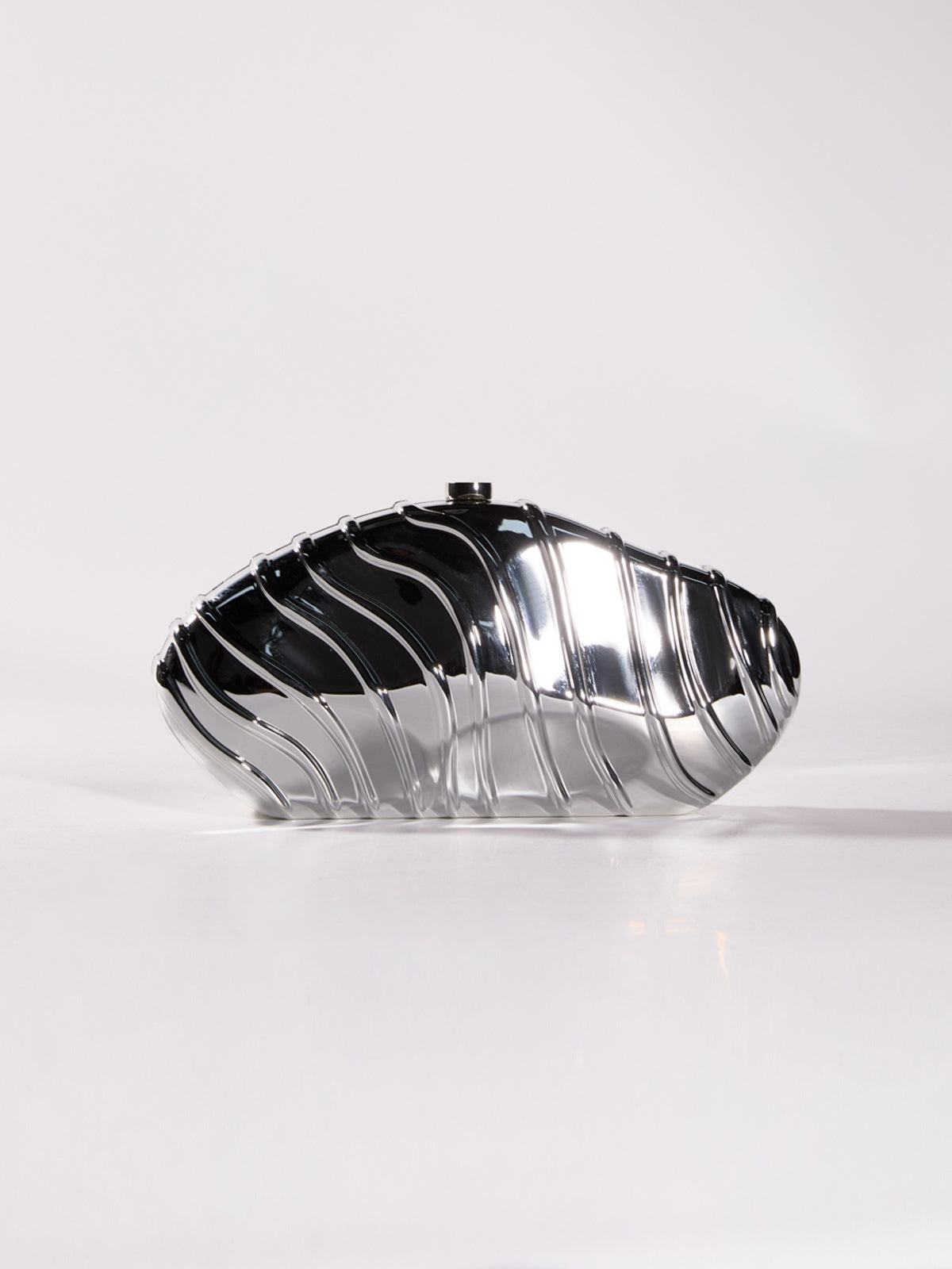 Mairi Metallic Acrylic Convertible Clutch