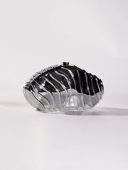 Mairi Metallic Acrylic Convertible Clutch