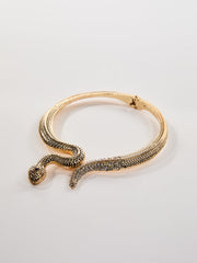 Oexara Snake Rhinestone Choker