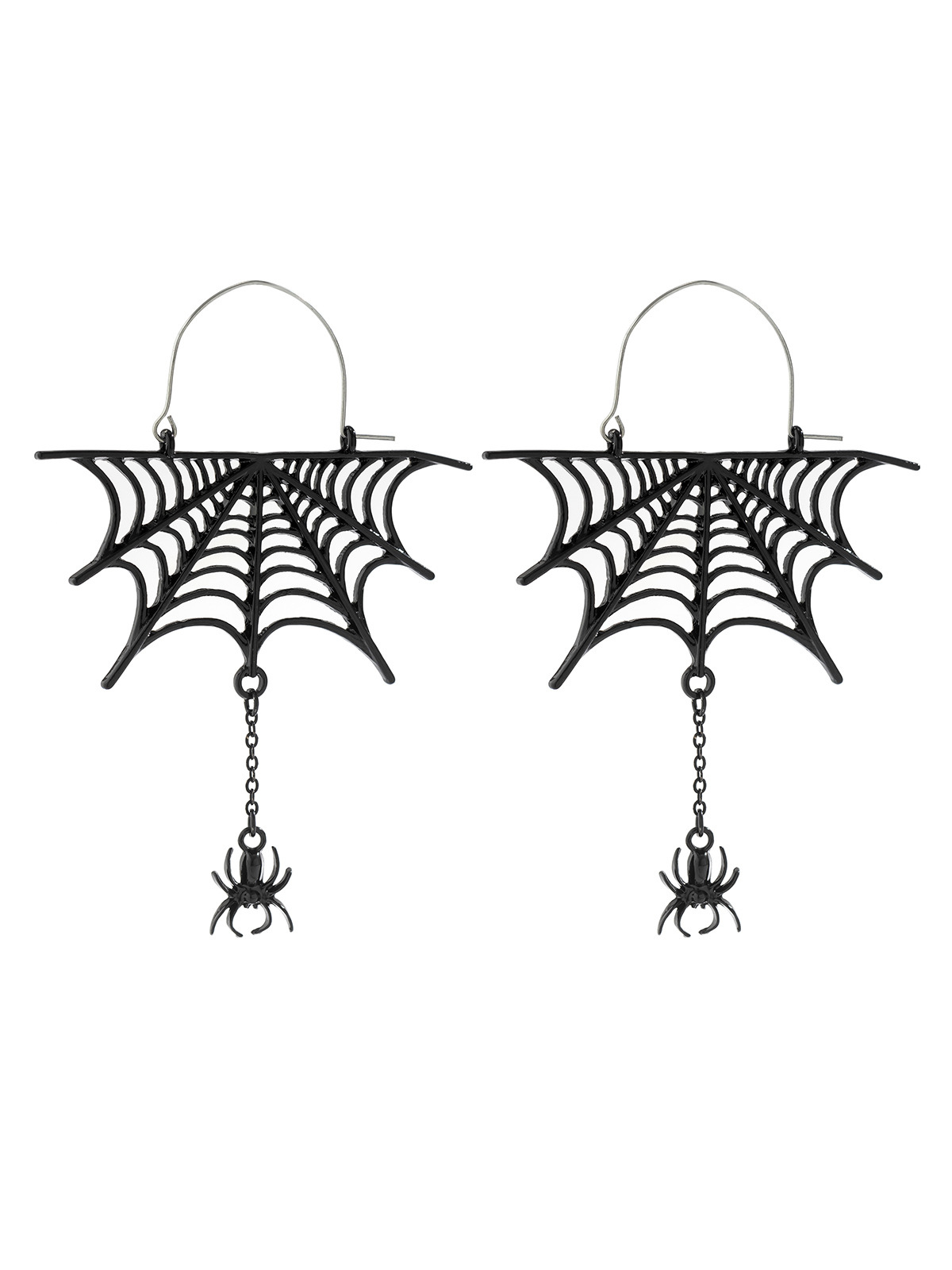 Othara Spider Cutout Metallic Earrings