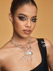 Palencia Spider Necklace