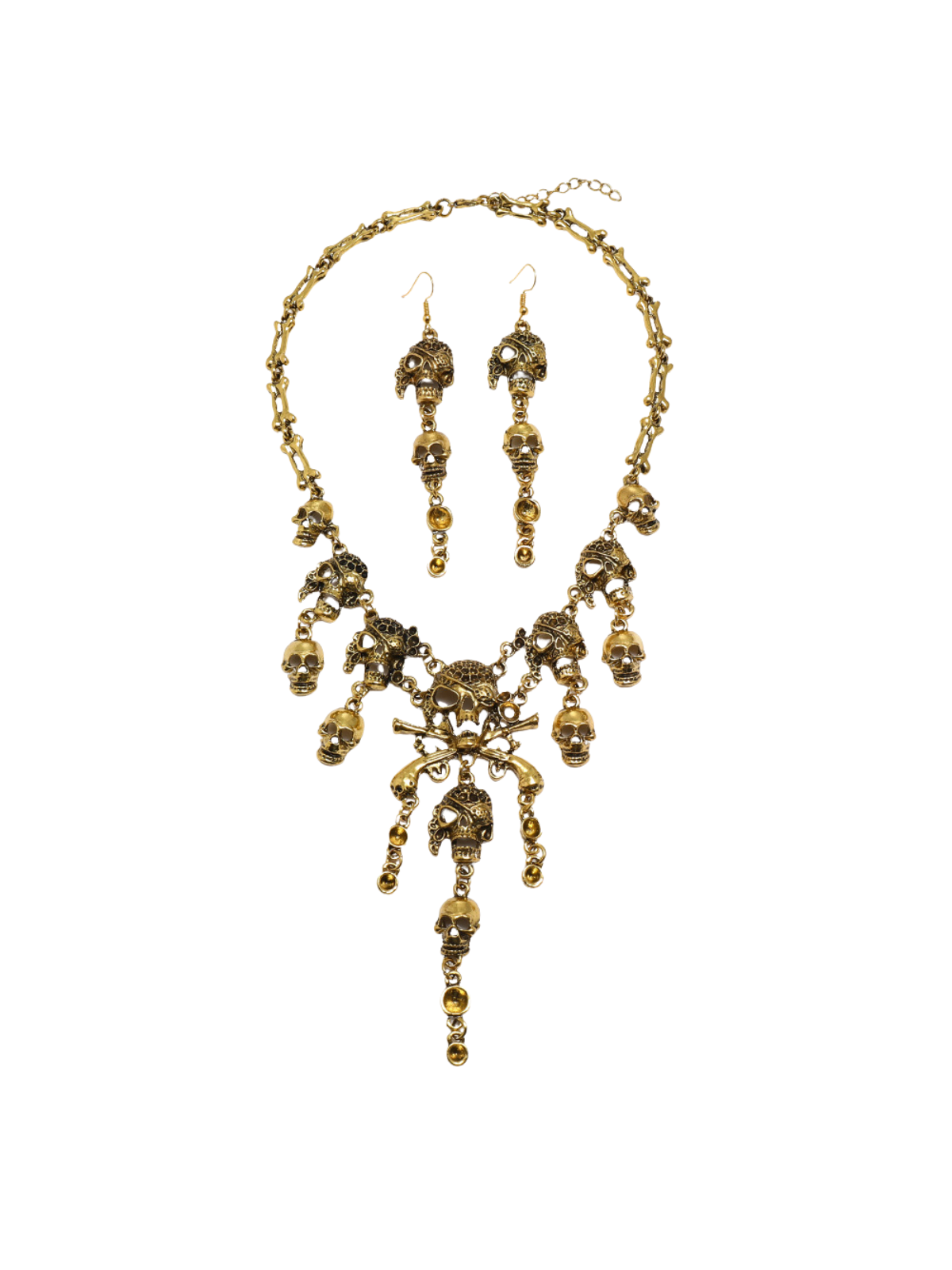 Palma Skull Necklace Set