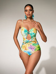 Papina Starfish Printed Swimwear Two Piece Set
