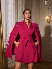 Syndis Sleeveless Shawl Blazer