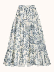 Tabitha Floral Printed Swimwear Two Piece Set