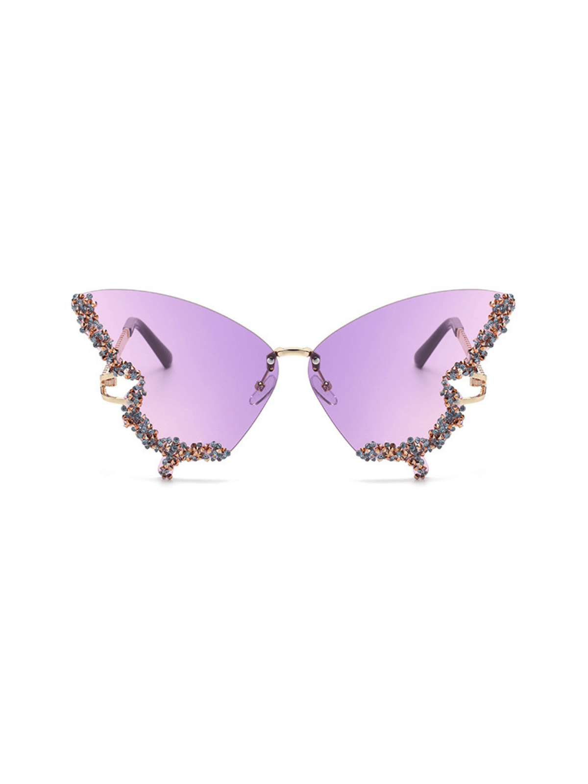 Tierney Butterfly Crystal Sunglasses