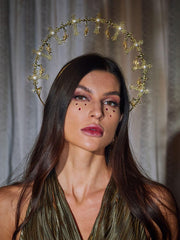 Tulia Cross Pearl Crown